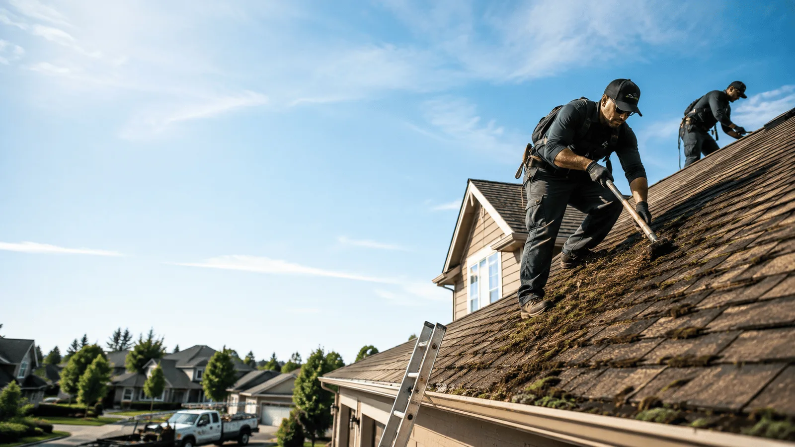 Roof Moss Removal in Dryden, VA near me